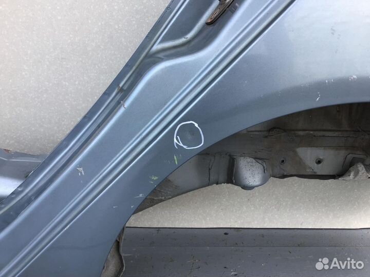 Крыло заднее левое Skoda Fabia 1999-2006