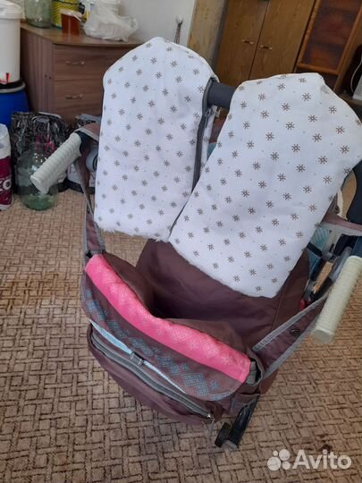 Детские санки коляска