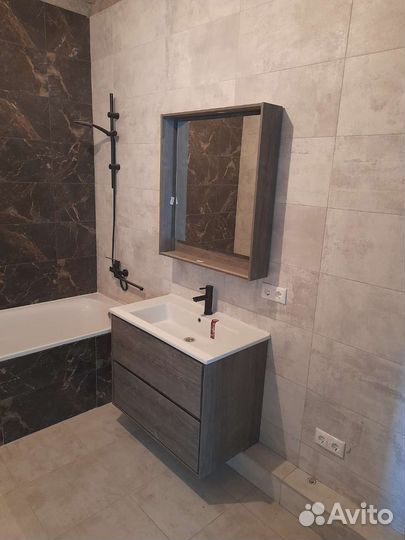 Ремонт в ванной и санузла под ключ