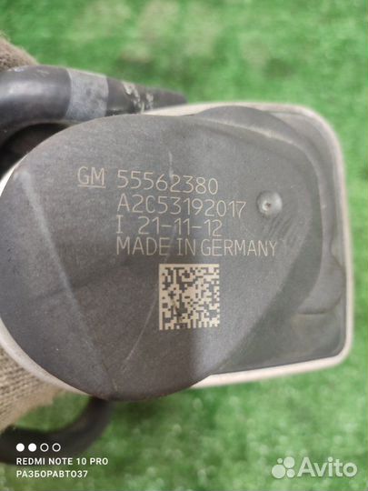 Дроссельная заслонка Chevrolet Cruze J300 F18D4