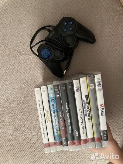 Игры диски для ps3 fifa 08, 15 джойстик