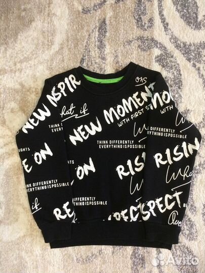 Толстовка для мальчика 104 110