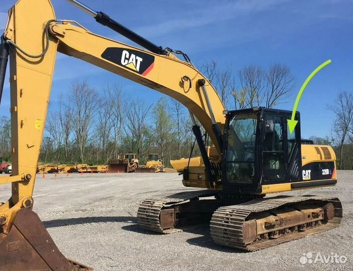 Стекло на Экскаватор гусеничный Caterpillar 320 DL