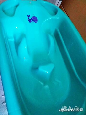 Детская ванночка для купания с горкой