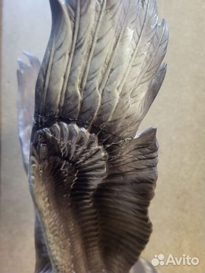 Статуэтка Орёл фарфор бисквит Чехословакия