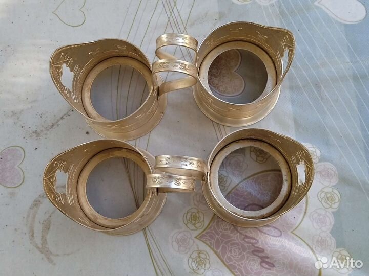 Подстаканники СССР без стаканов