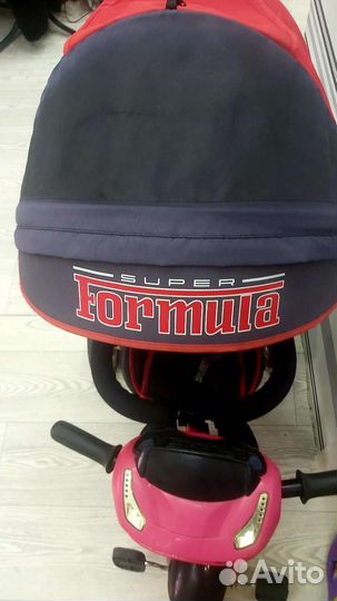 Велосипед коляска формула 1