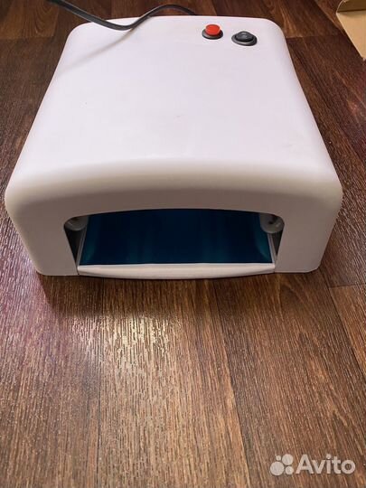 Лампа для ногтей бу