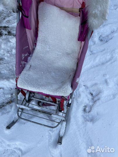 Коляска санки