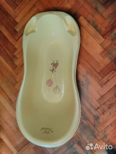 Новая горка для купания + (ванночка б/у)