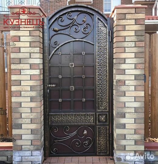 Кованые ворота