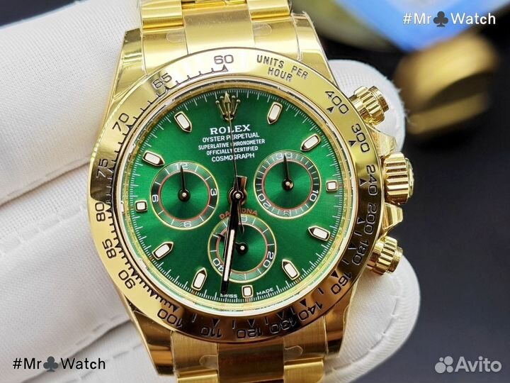 Часы Rolex Daytona Gold Green