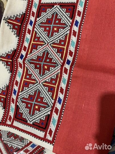 Рушник дорожка чувашская вышивка ручная работа