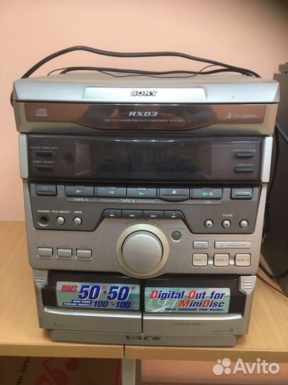 Музыкальный центр Sony HCD-RXD3