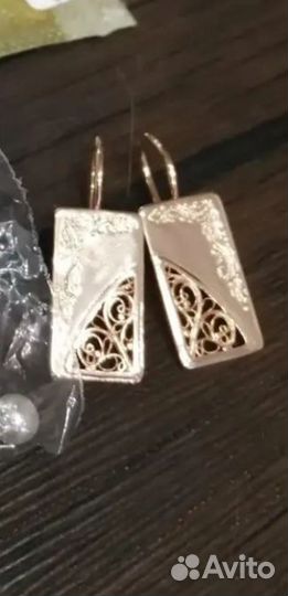 Серьги новые