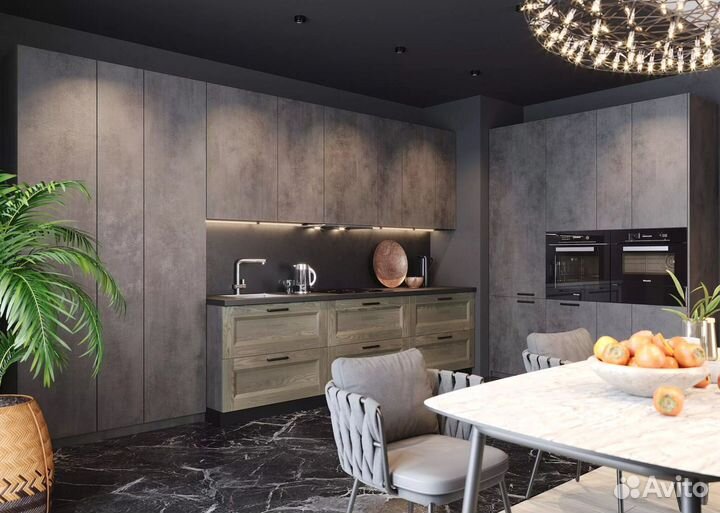 Кухня под потолок бюджетная