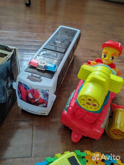 Детские игрушки пакетом для мальчика