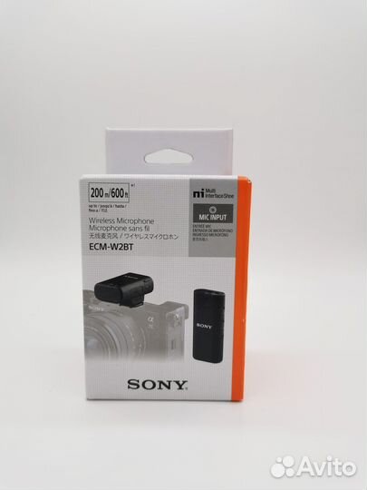Микрофон для съемки блогов Sony ECM-W2BT