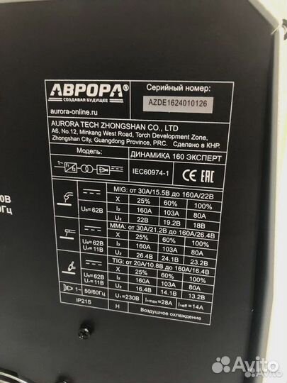 Полуавтомат синергетика aurorapro 160 Эксперт