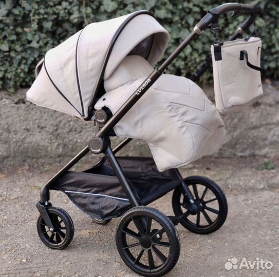 Коляска 2в1 очень легкая модульная Luxmom A2