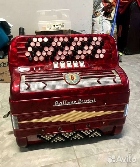 Итальянский баян balone burini