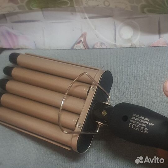 Пятиволновая волновая плойка щипцы для волос