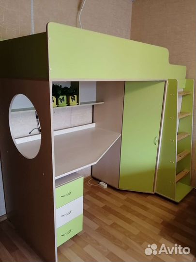 Детская кровать-чердак фабрики 