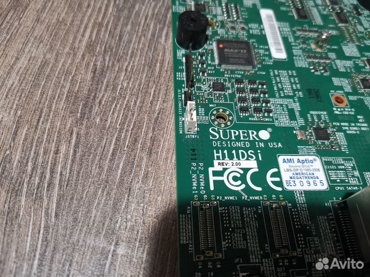 96 ядер Amd epyc 7r12 2шт + h11dsi + 512gb ddr4