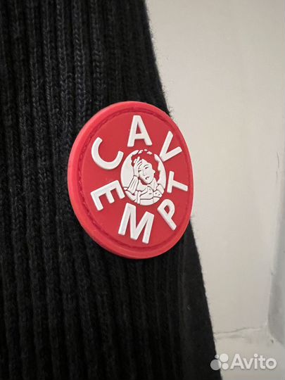 CAV empt wide RIB CUT hoodie