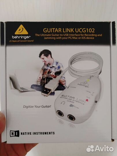 Behringer UCG102 Guitar link