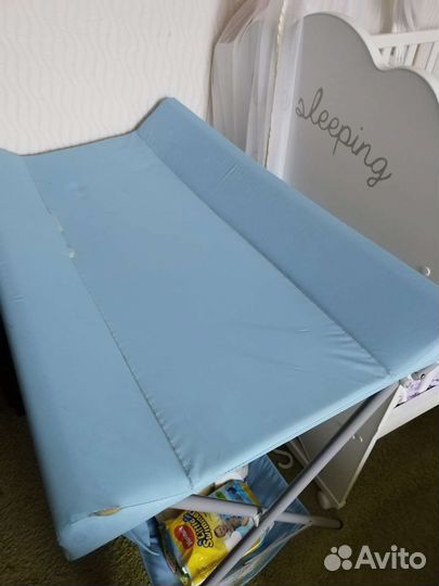 Пеленальный столик с накидной