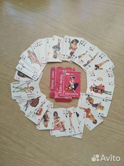 Игральные карты pin-ap гдр