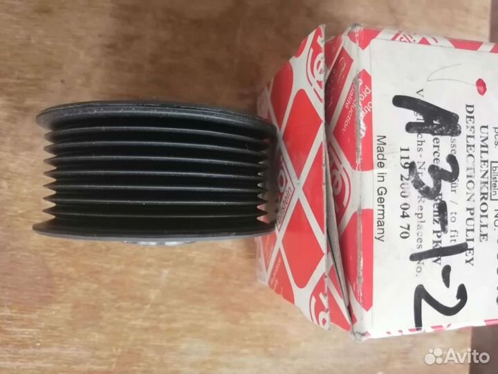 Натяжной ролик приводного ремня mercedes