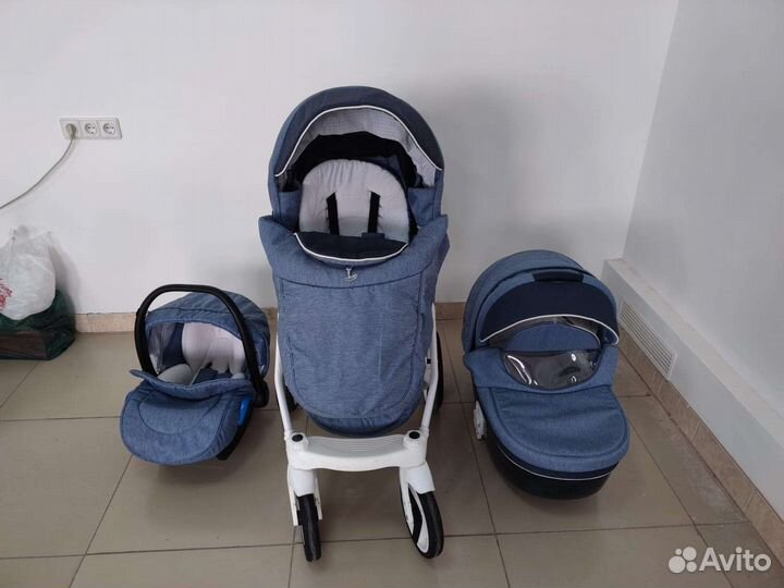 Коляска adamex monte carbon 3 в 1