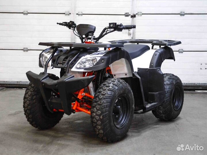 Квадроцикл Kayo Bull-2C черно-белый