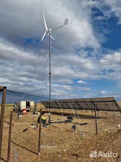 Солнечная станция для фермы