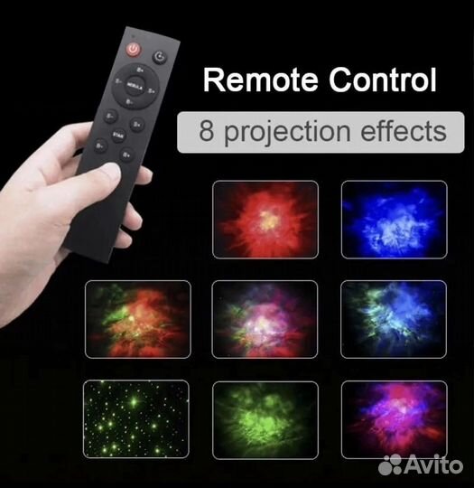 Ночник- проектор с пультом Астронавт