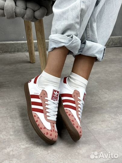 Adidas Samba Comme Garcons Pink