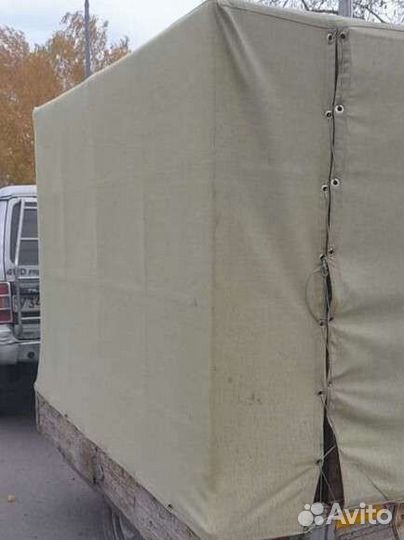 Полог тент из брезента на самосвал камаз газ