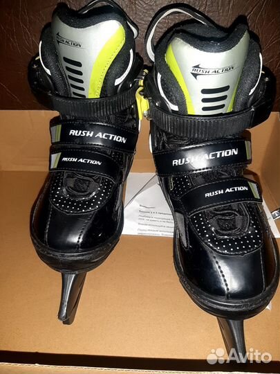 Коньки+ ролики 35-38