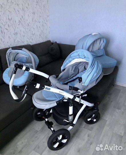 Коляска adamex 3 в 1