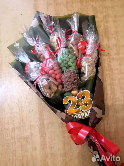 Мужские букеты