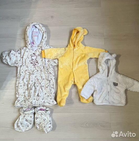 Детская одежда 62 68 74