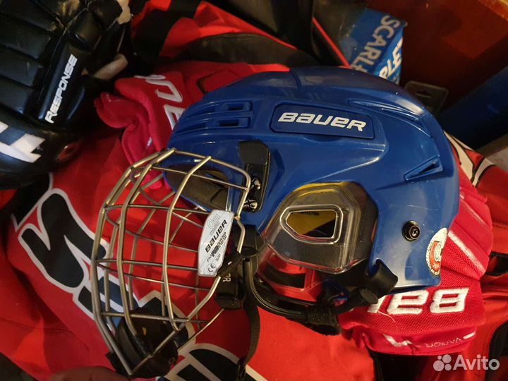 Шлем хоккейный bauer re akt 75