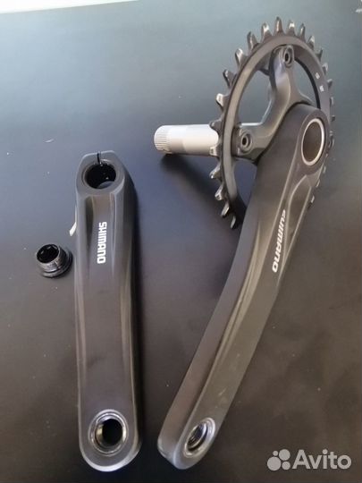 Система Shimano fс-MT 610. 12 ск. (175 мм, 32Т)