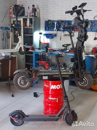 Ремонт электросамокатов и велосипедов