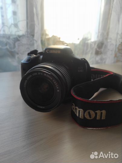 Зеркальный фотоаппарат canon 600d