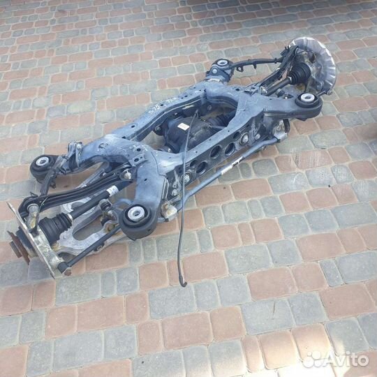 W166 Mercedes GLS X166 задний мост в сборе