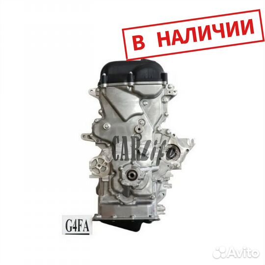 Двигатель Hyundai Solaris/Kia Rio G4fA 1.4 107 л/с