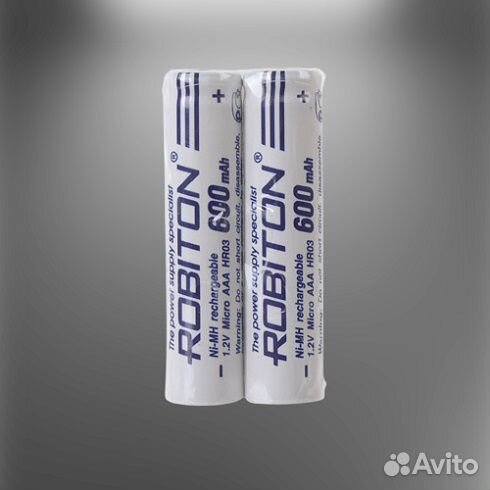 Аккумулятор Ni-MH ааа/R03 (600mAh-1.2V) (prof-R)